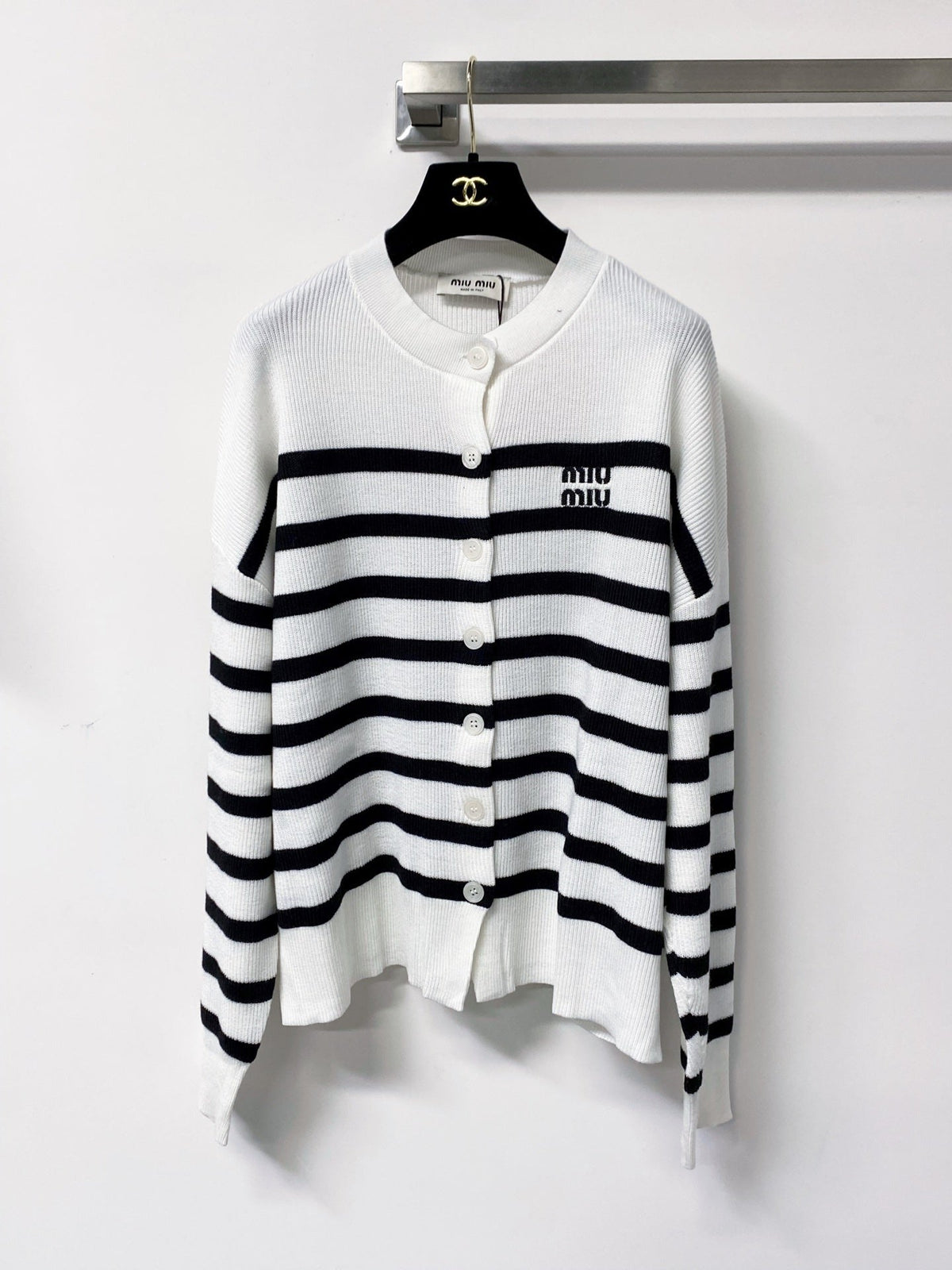 Miu Miu 26s Knit Cardigan & Mini Skirt Set 1425