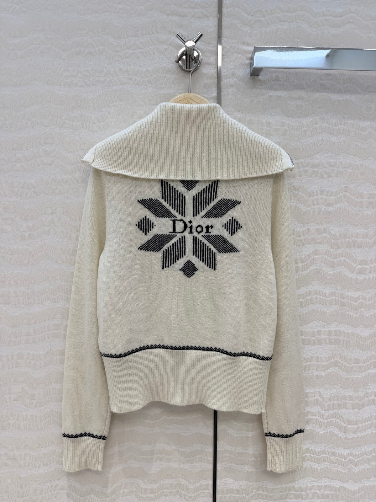CD 26FW DiorAlps Zipped Cardigan Wool 441029