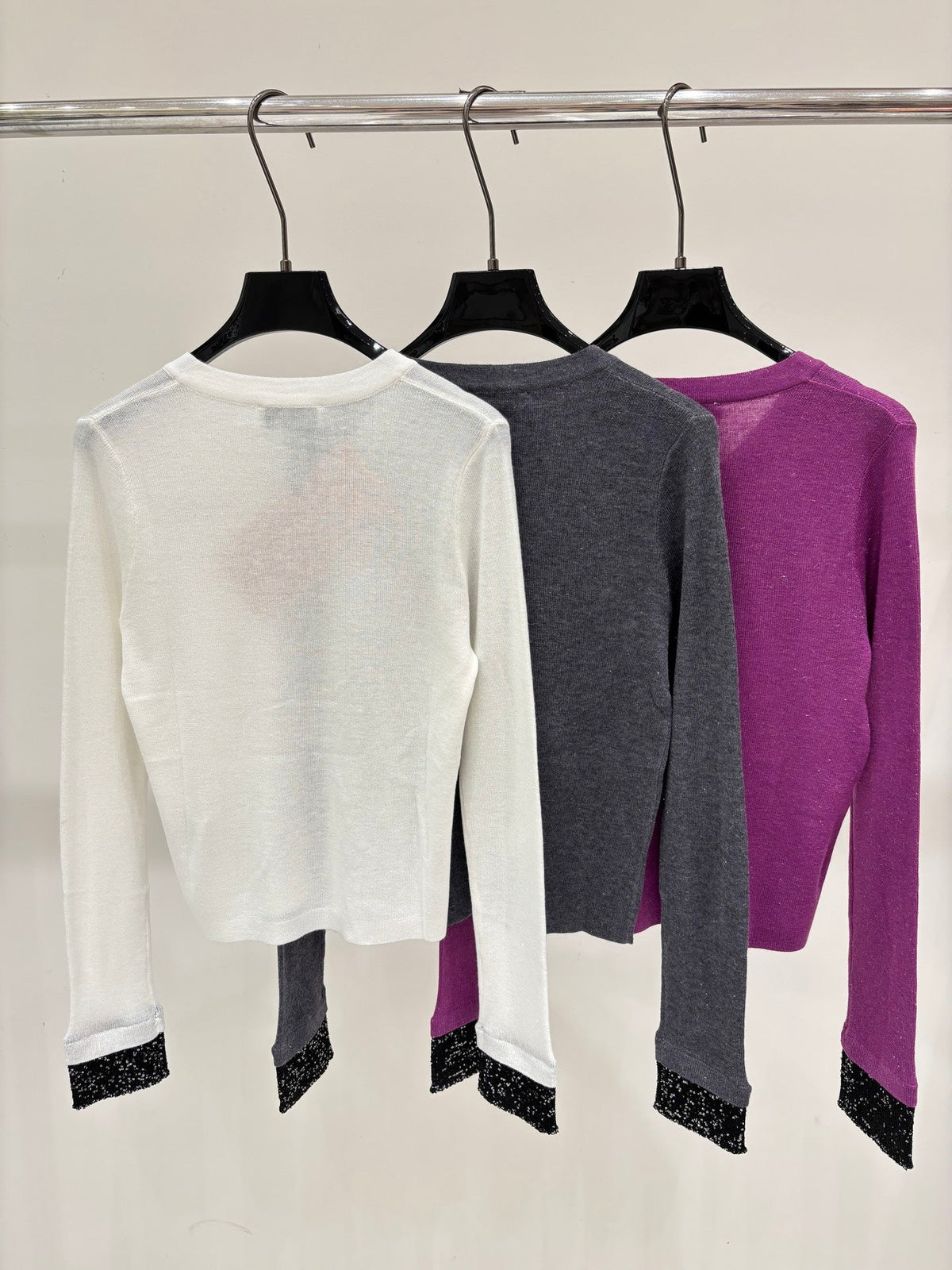 Miumiu 2026 Long-Sleeved V-neck Sweater Cashmere 431817