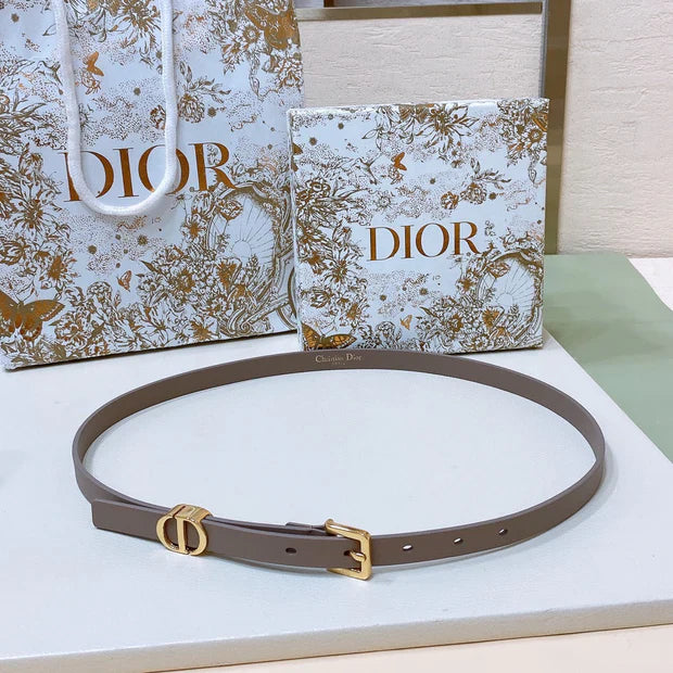 Dior Montaigne Loop Belt 15mm Calfskin 197480