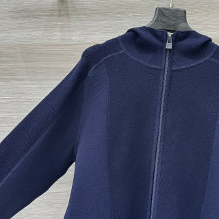 CD 25 Knitted Suit Dark Blue Cotton