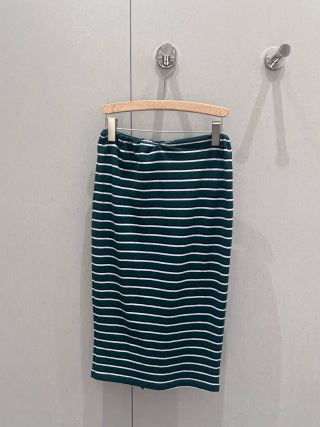 Prada 25 Striped Set Green Cotton 210669