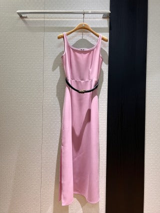 CD Vest Long Dress Acetate