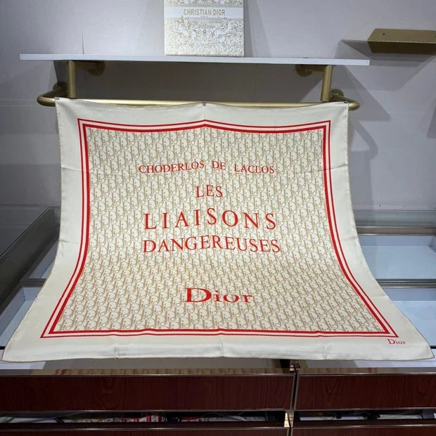 Dior 2026 Les Liaisons Scarf 90cm Silk 201079