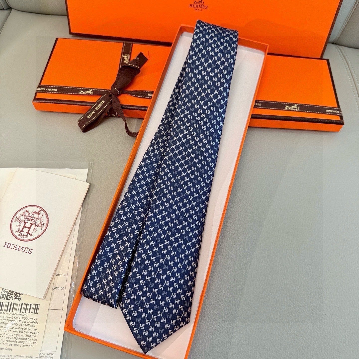 HM Men's Ties Twill Silk 437514