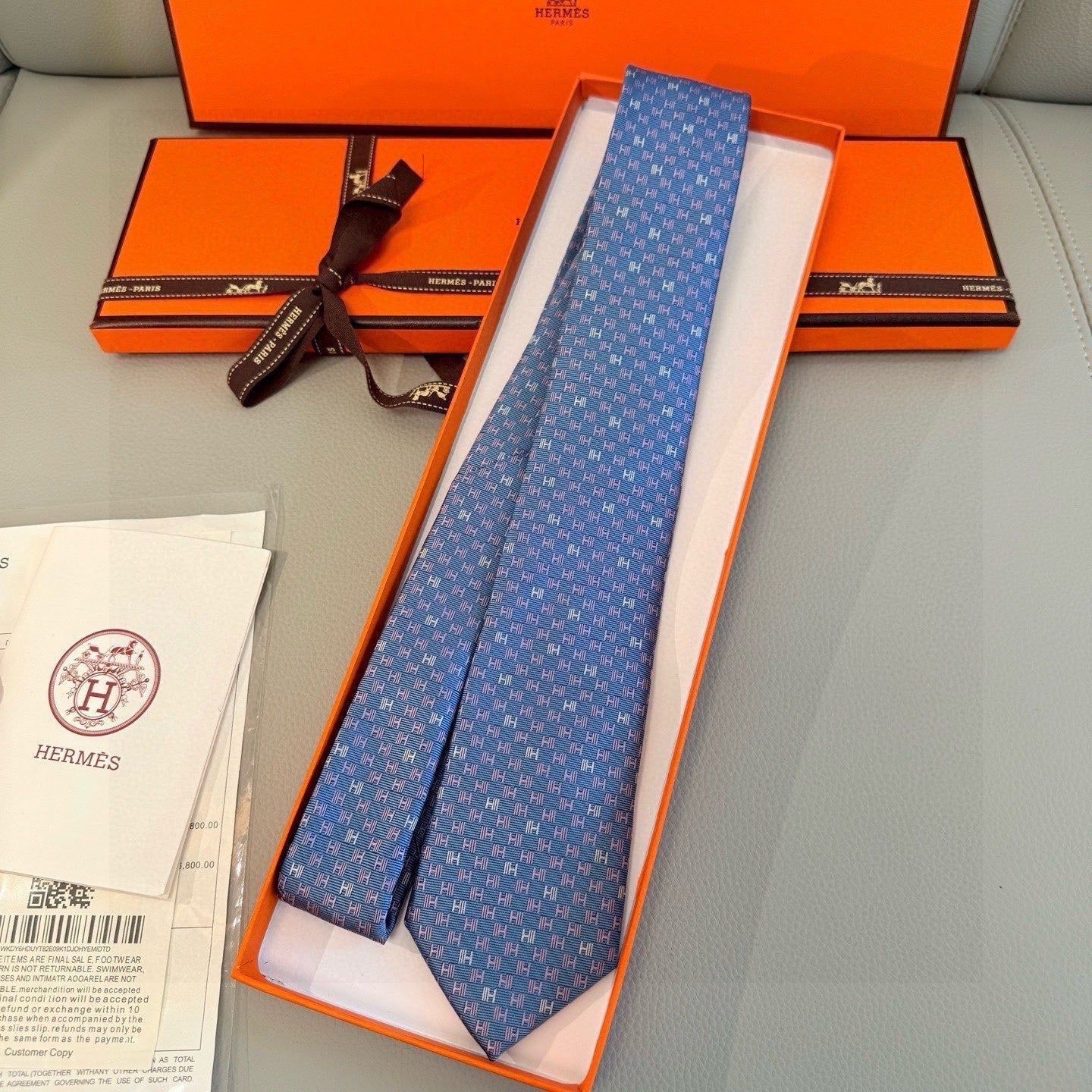 HM Men's Ties Twill Silk 437514