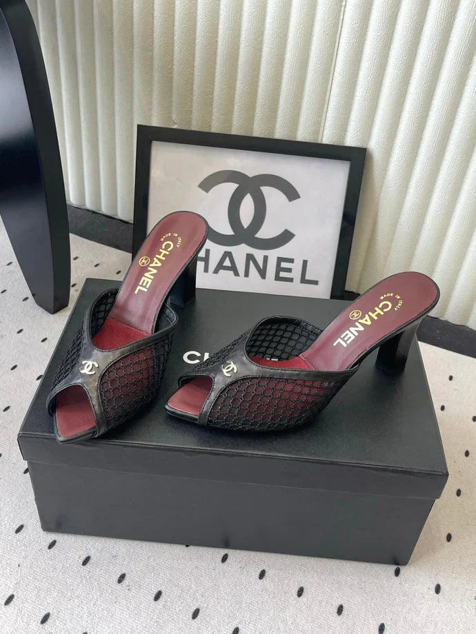 Chanel 2026 Mule Mesh Lambskin