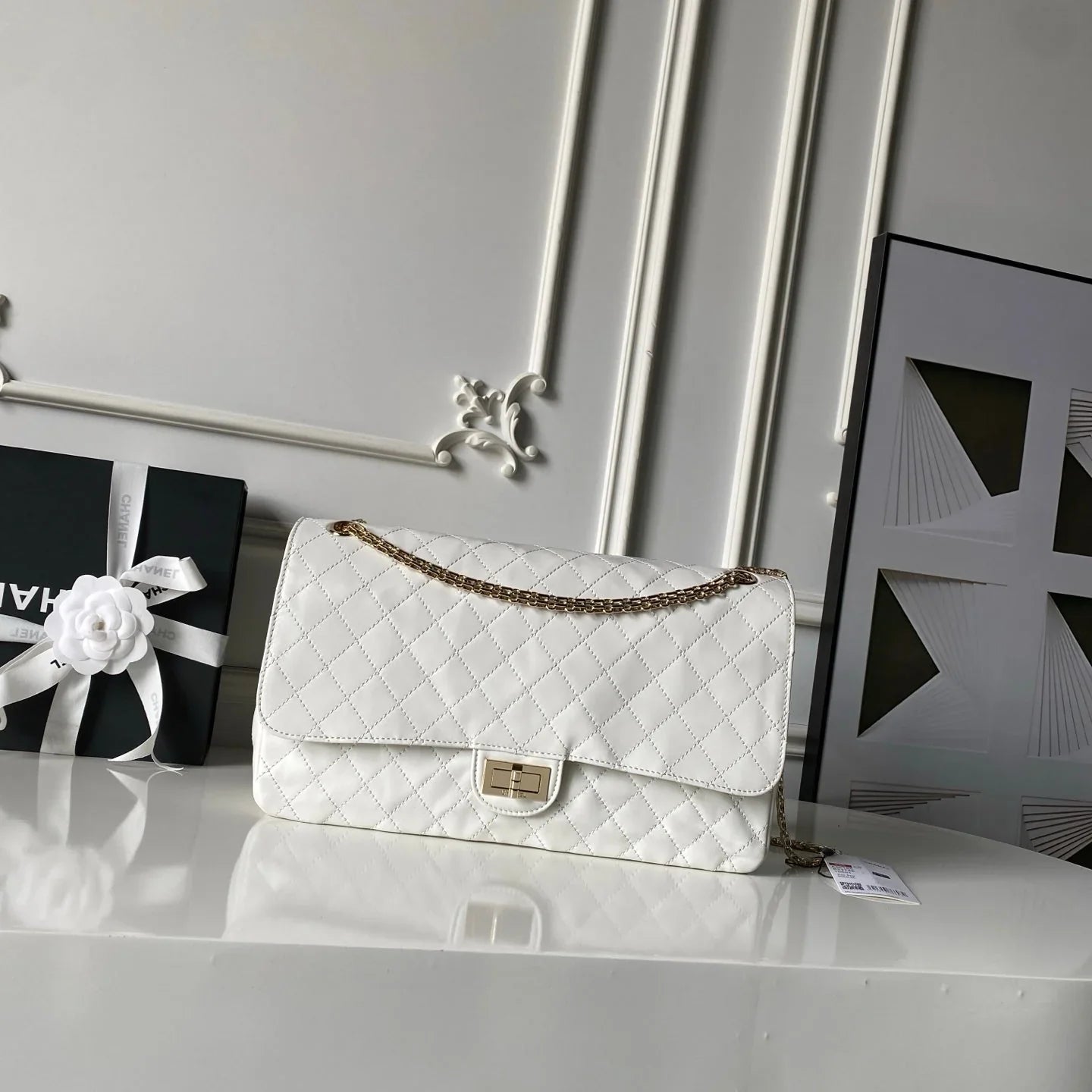 Chanel 2026 Crushed Classic 2.55 Bag 31cm Calfskin