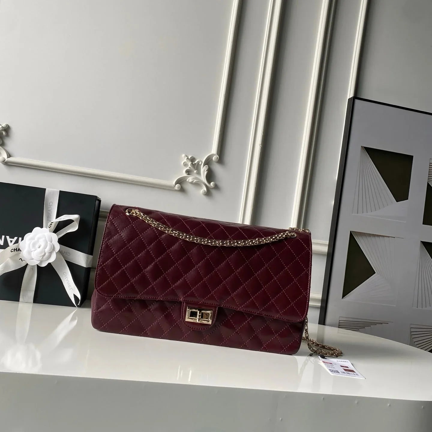 Chanel 2026 Crushed Classic 2.55 Bag 31cm Calfskin