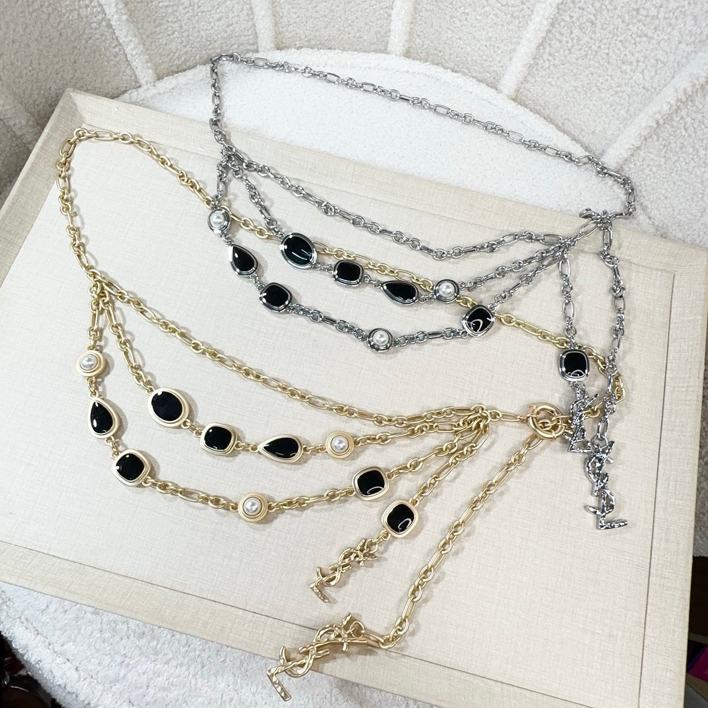 YSL Waist Belt Chain Model 215203