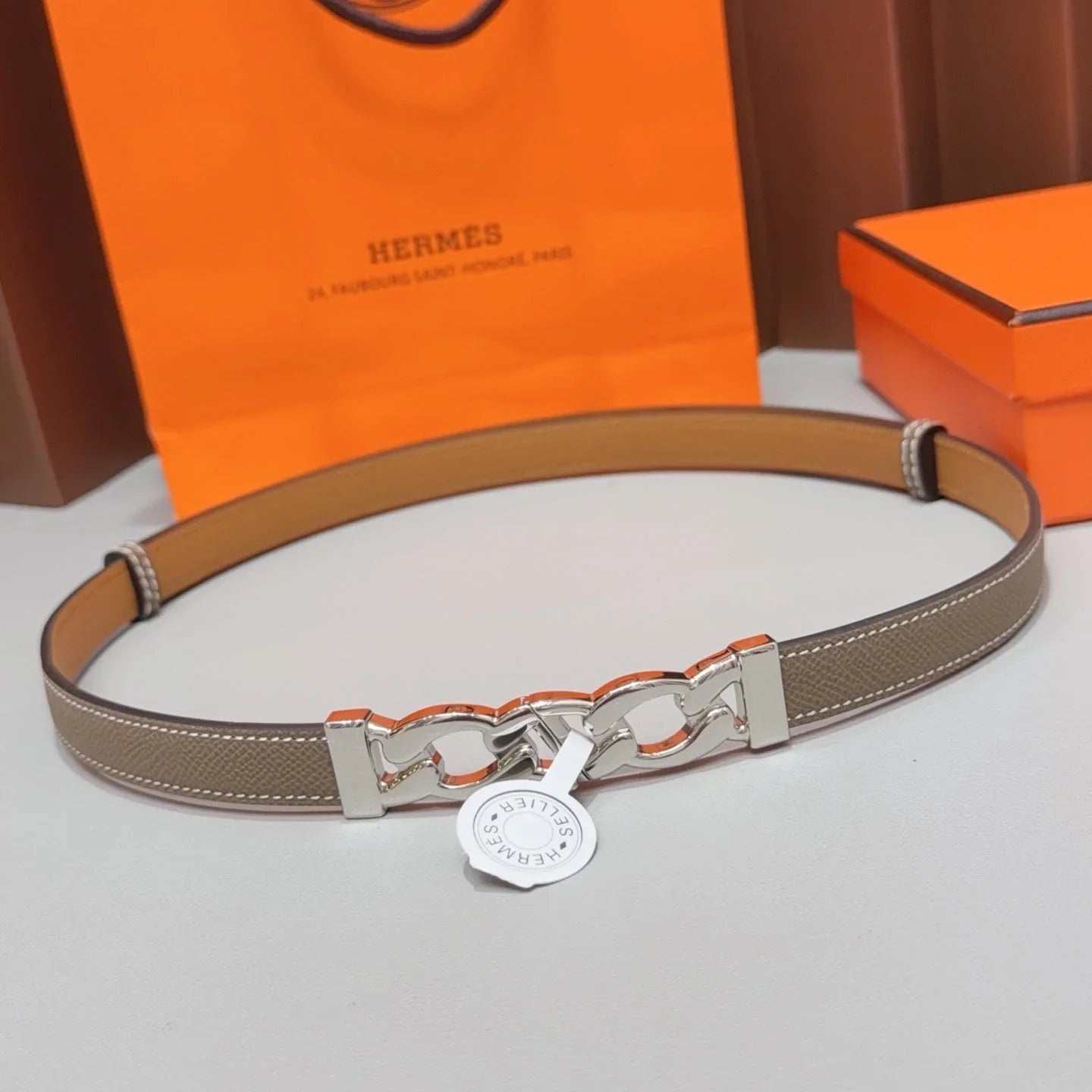 Hermes 2026 Kelly Belt 18mm Leather 216397