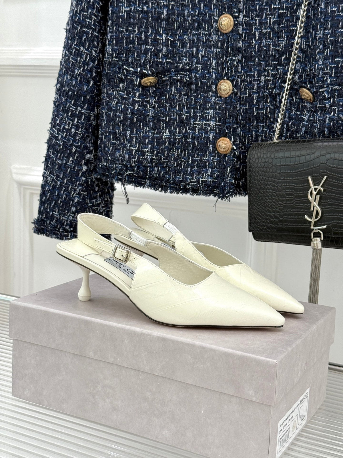 JC 26s Amel Pumps 5cm Leather 174540
