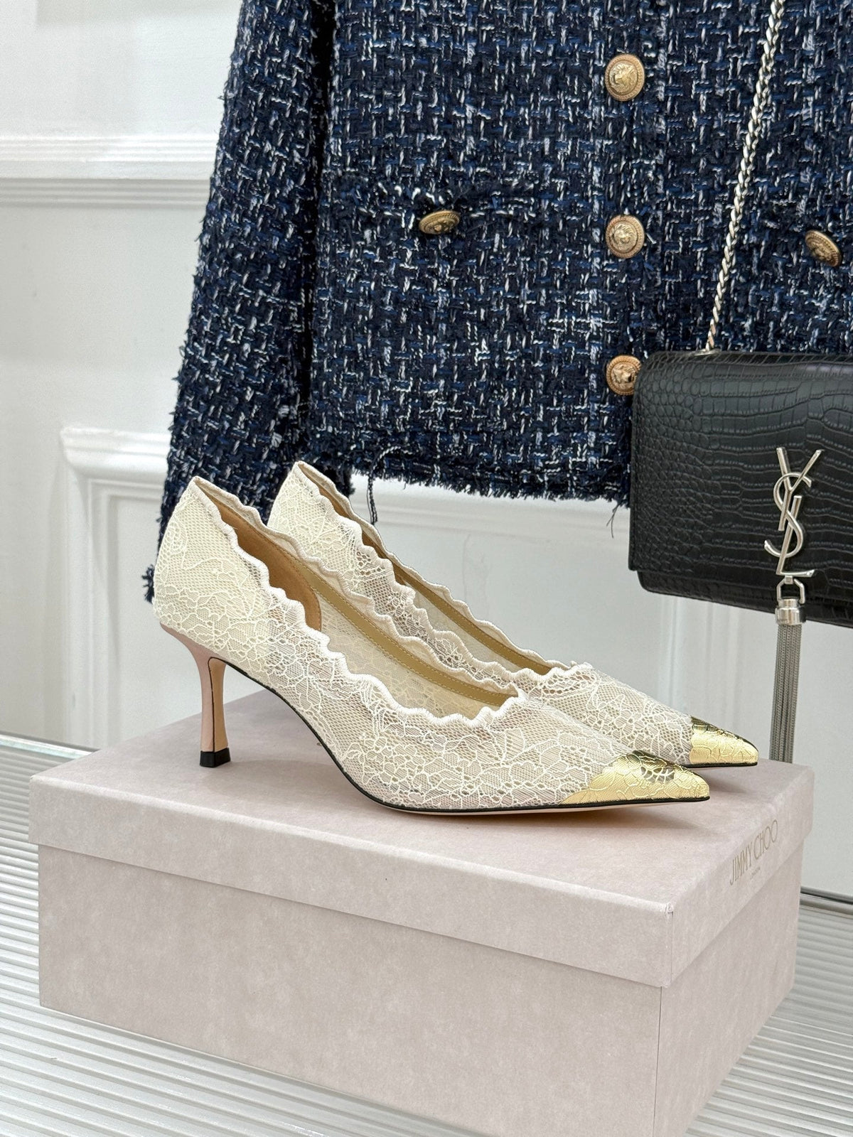 JC 26s Faiz Pumps 6.5cm Lace 174560