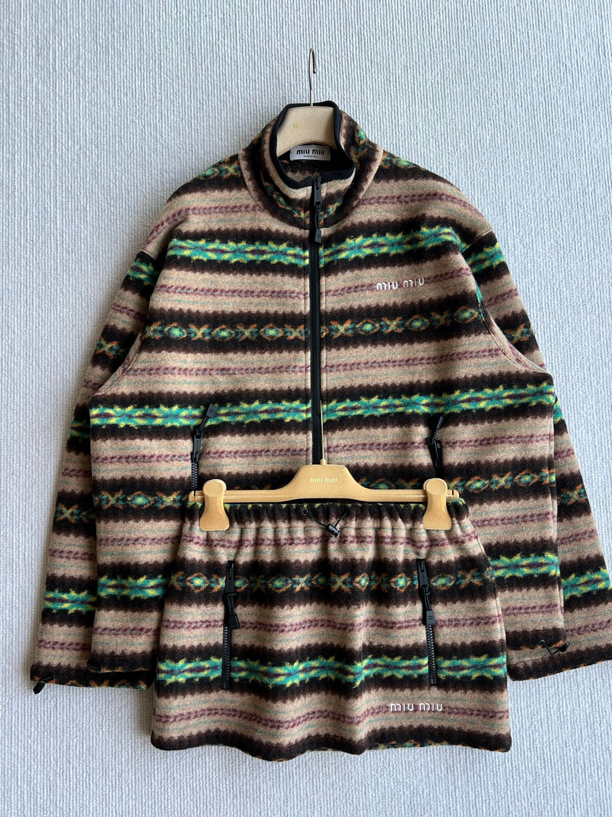 Miu Miu Holiday Cotton Fleece Multicolor 449738