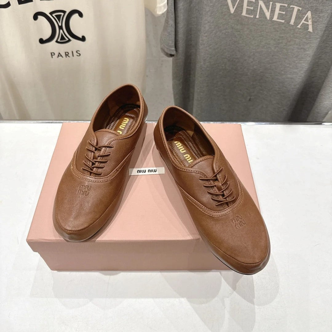 Miumiu 26ss Mary Jane Flat Sheepskin 713119
