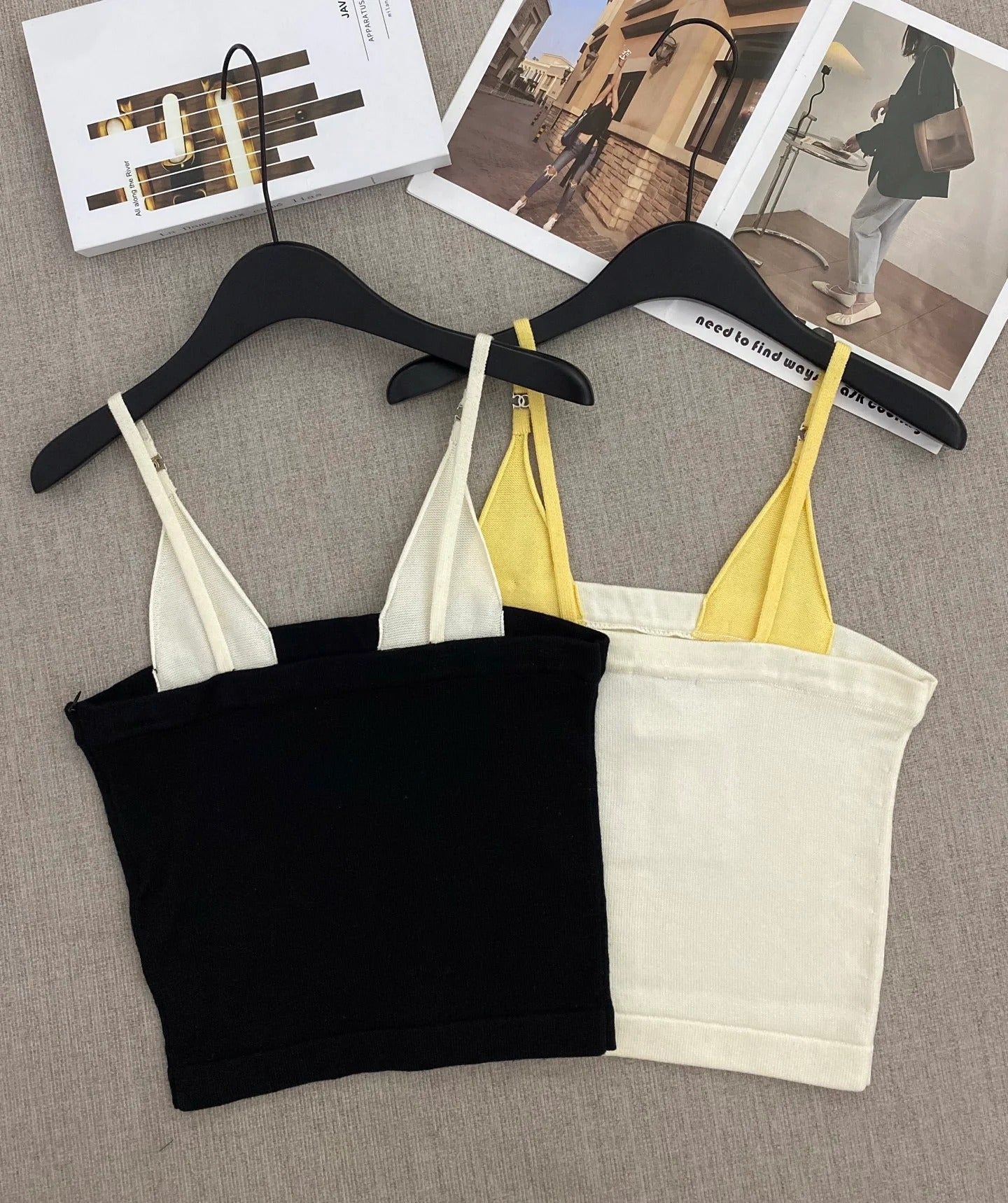 Chanel 2026 Strapless Camisole Wool Cashmere 170755