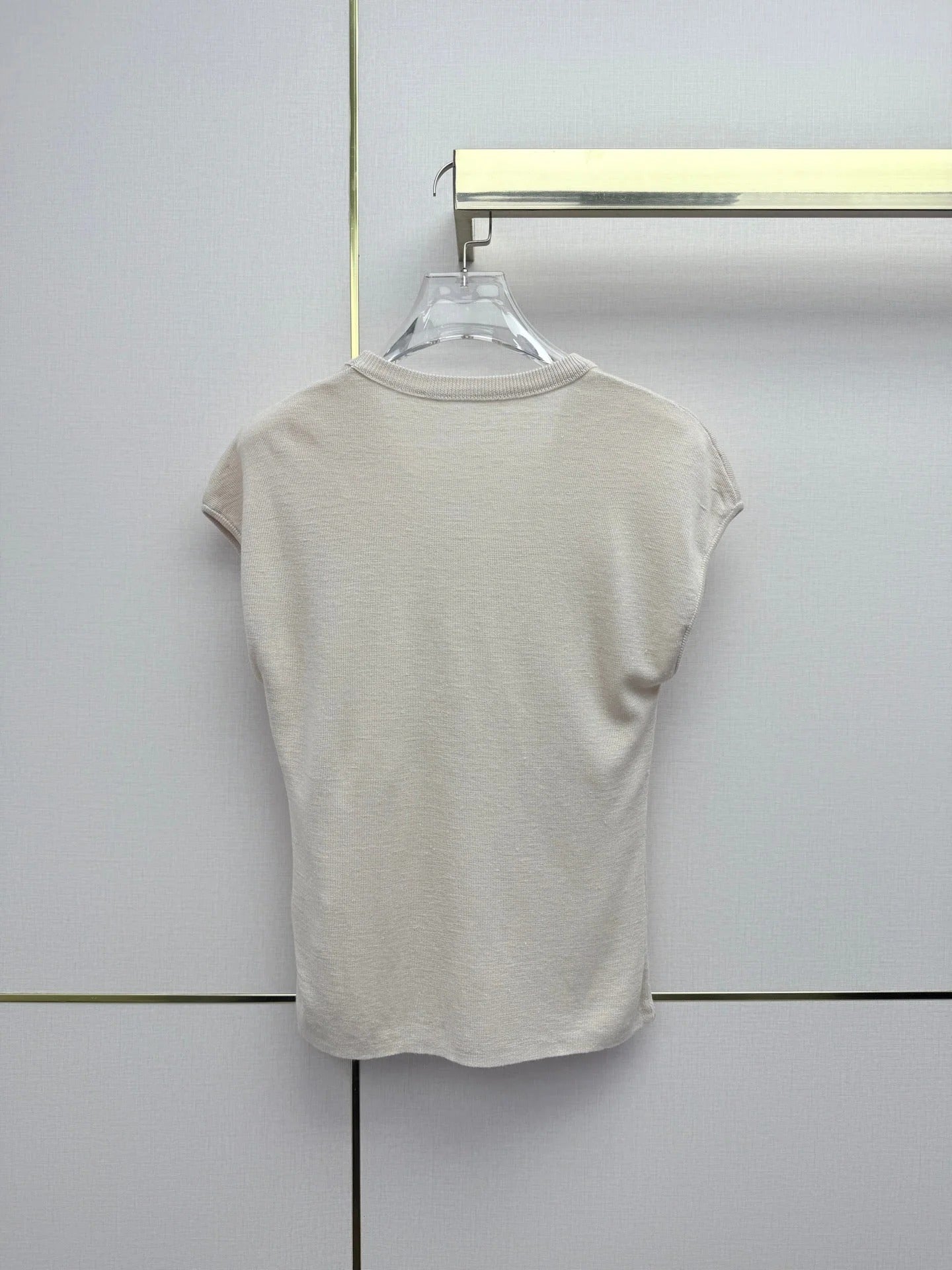 Chanel 2026 U-neck Top With 3D Flower 367688