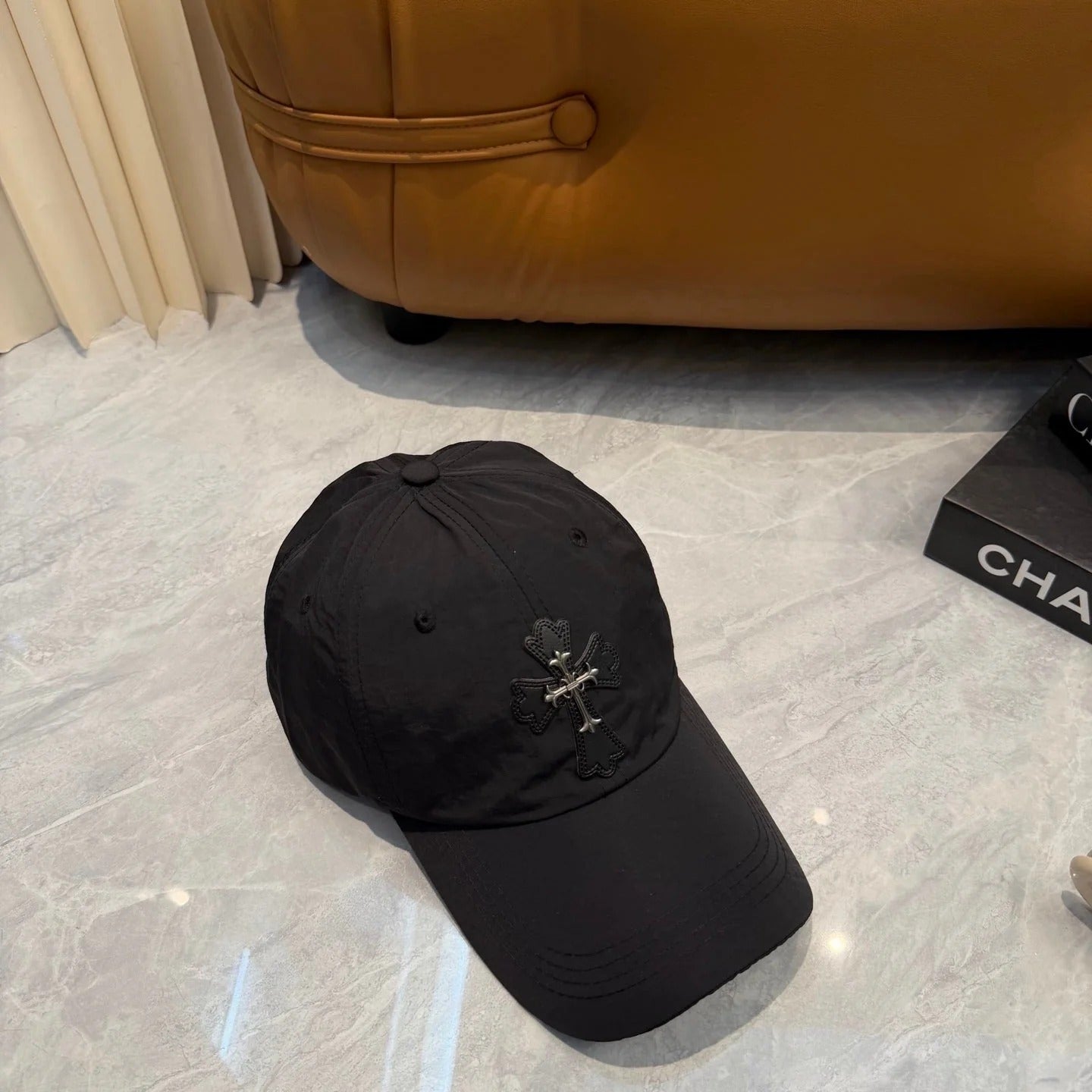 Chrome Hearts Baseball Cap Cotton 381011