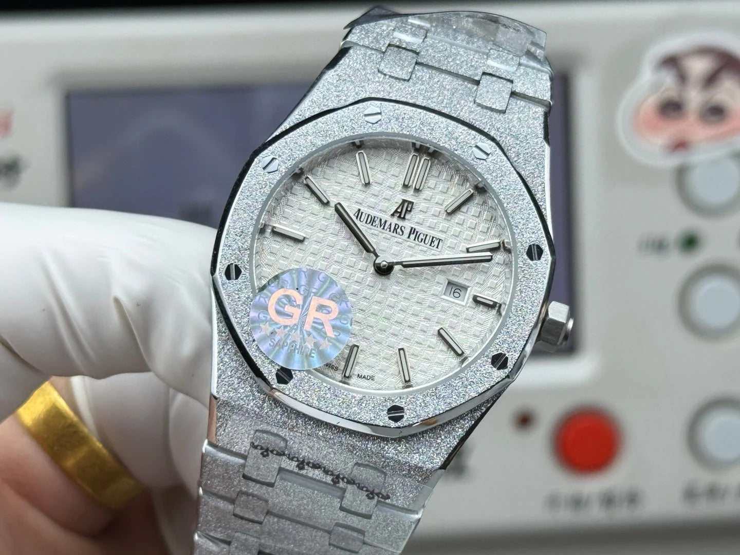 Audemars Piguet Royal 33mm White Dial White Gold Case