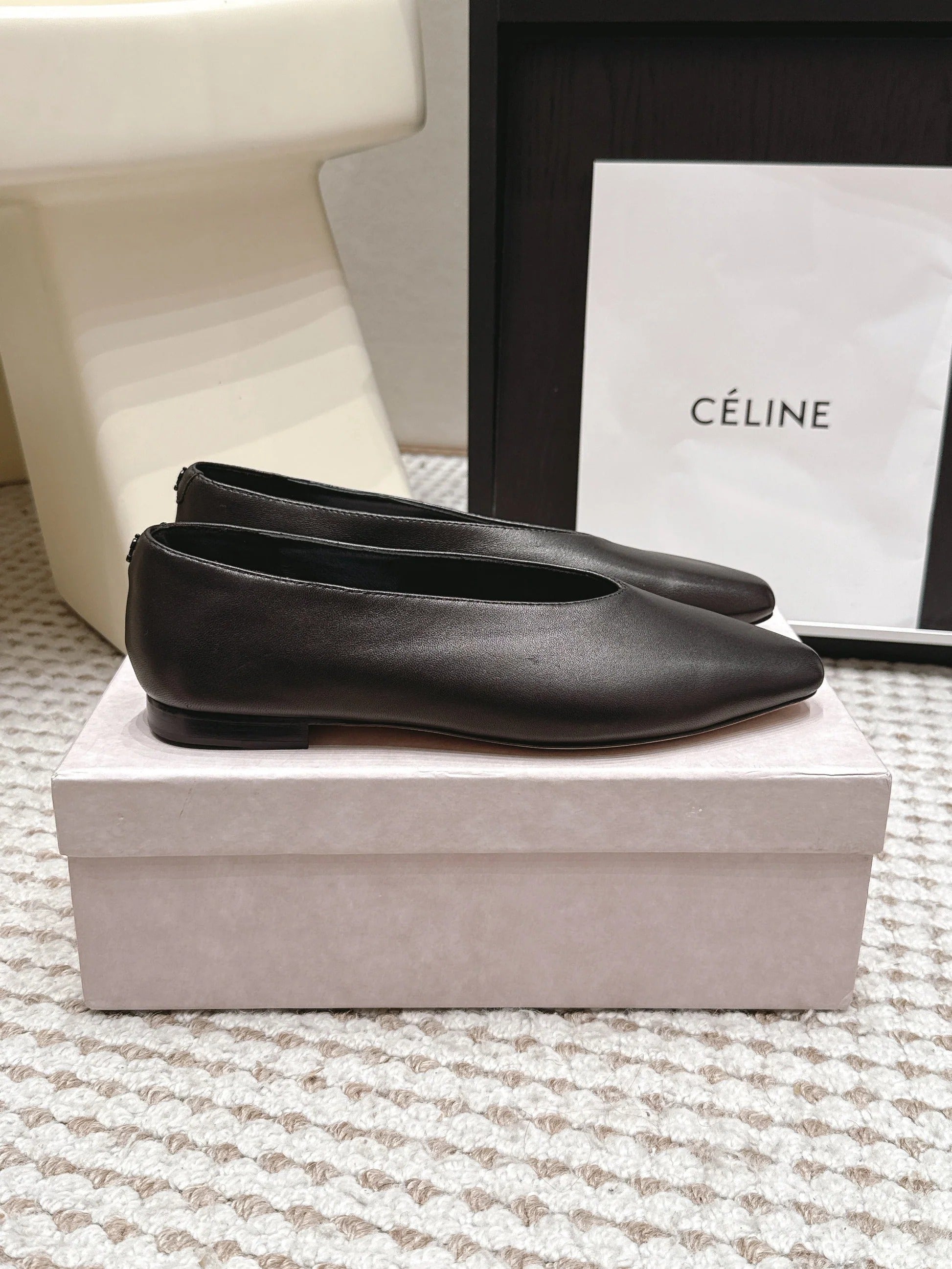 Jimmy Choo 2026 Margot Ballet Flats Sheepskin 930985