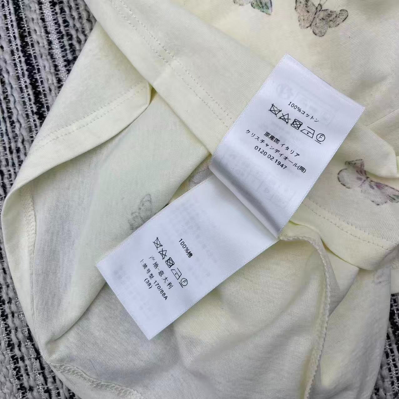 DIOR 25S SHORT-SLEEVE CREW NECK T-SHIRT 839
