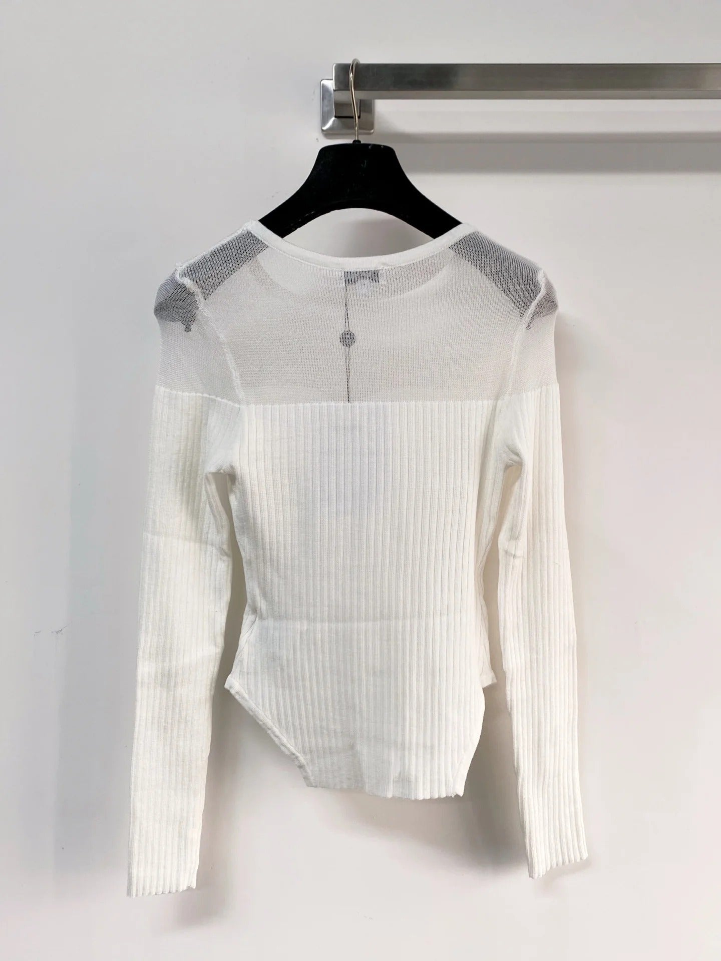 Chanel 2026 Long-Sleeve Top Wool 166733