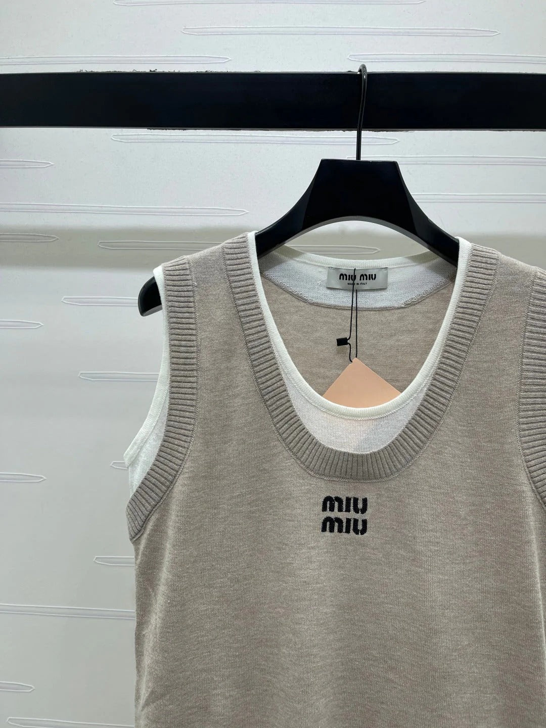 MiuMiu 2026 Vest Shirt Wool 643214