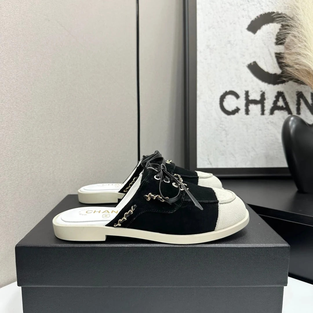 Chanel 2026 Slip-On Mule Suede Cowhide 985753