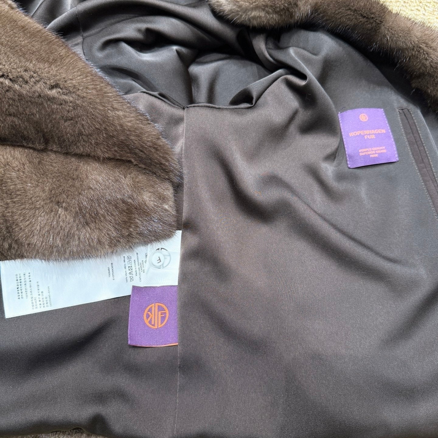 DIOR 25S STAND-COLLAR MINK FUR JACKET 776