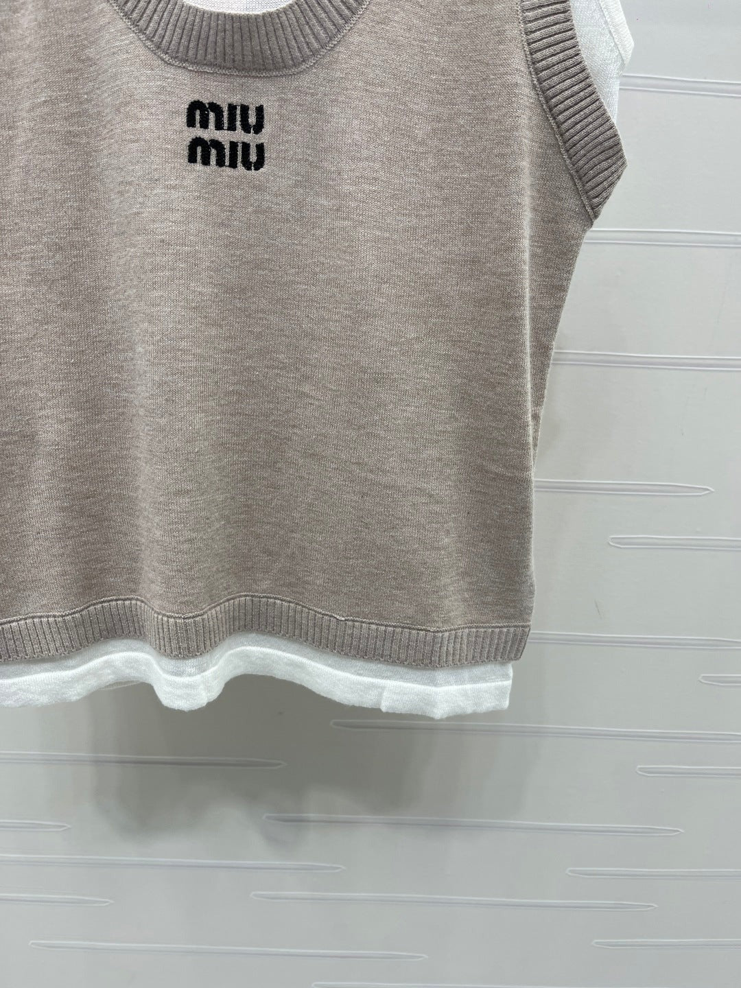 MiuMiu 2026 Vest Shirt Wool 643214