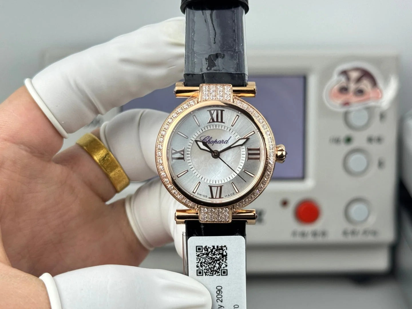 Chopard Imperiale 29mm Pink Gold Case Diamond Bezel