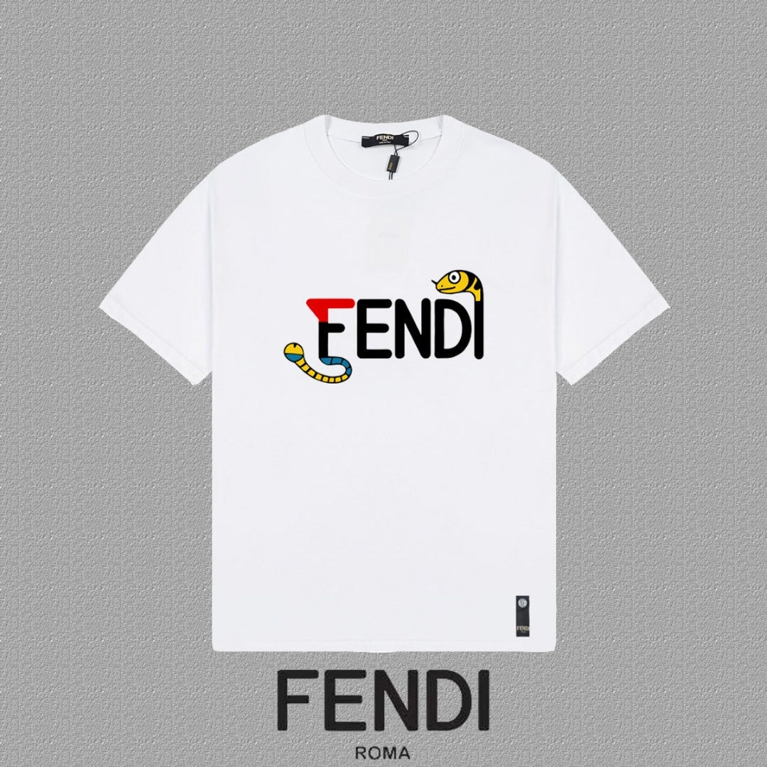 Fendi 2026 Men's Short-Sleeve T-Shirt Cotton 806081