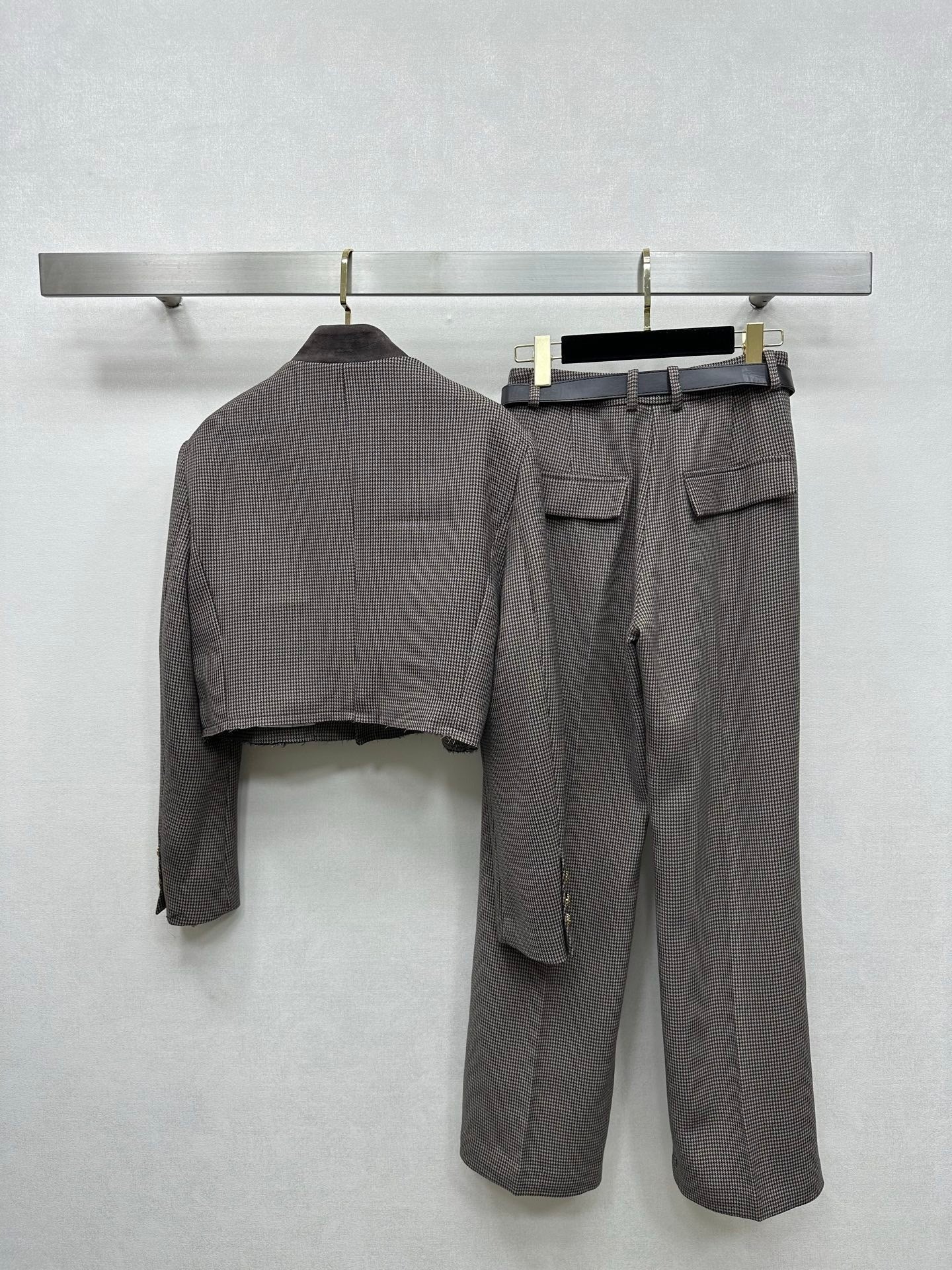 Chanel 2026 Suit Taupe Viscose Polyester