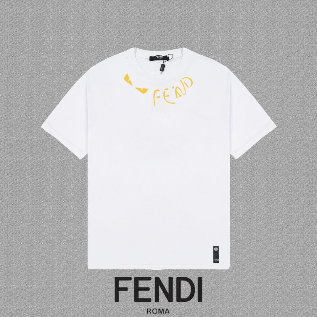 Fendi 2026 Men's Short-Sleeve T-Shirt Cotton 806065