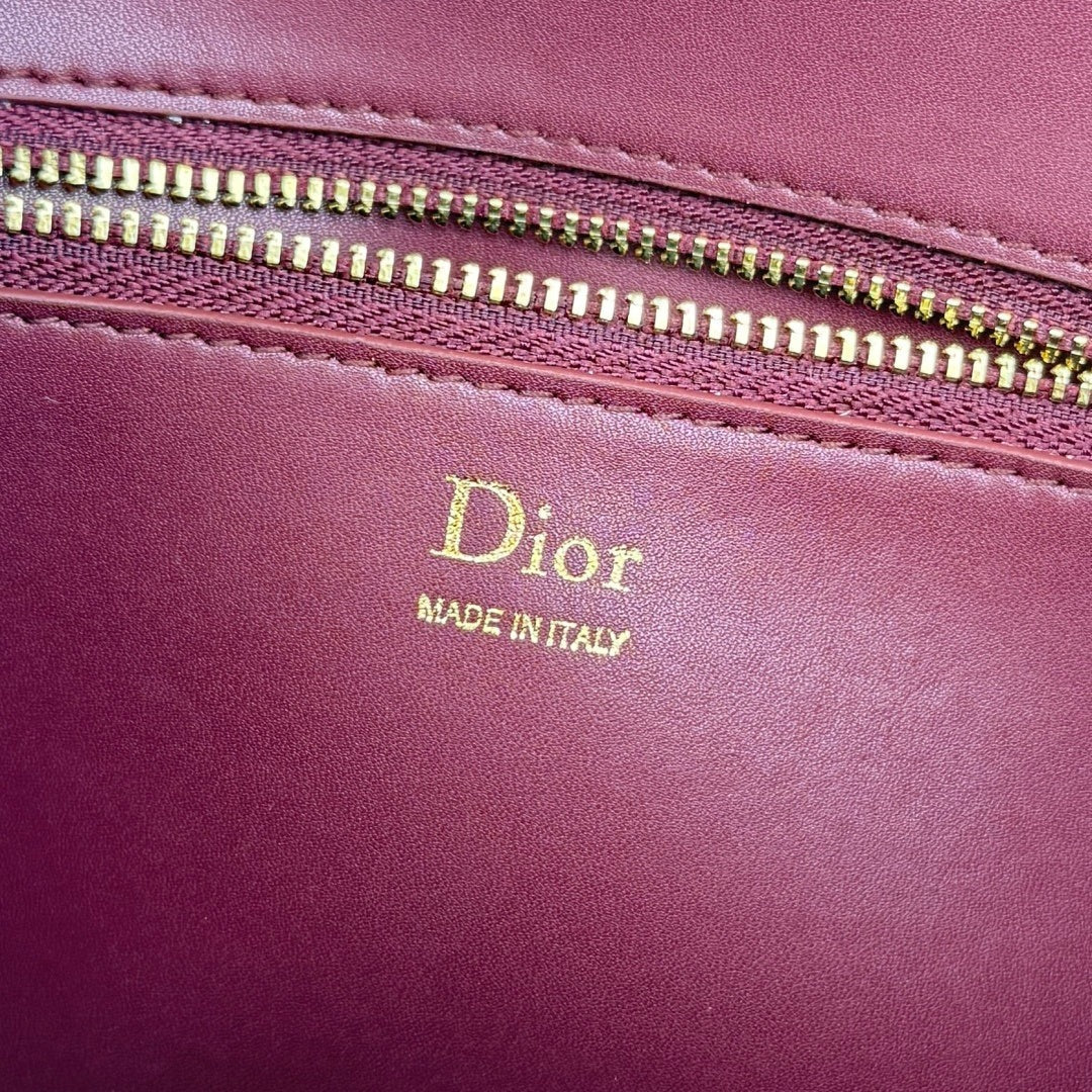 Dior 2026 Medaillon Clutch Multicolors Calfskin 165354