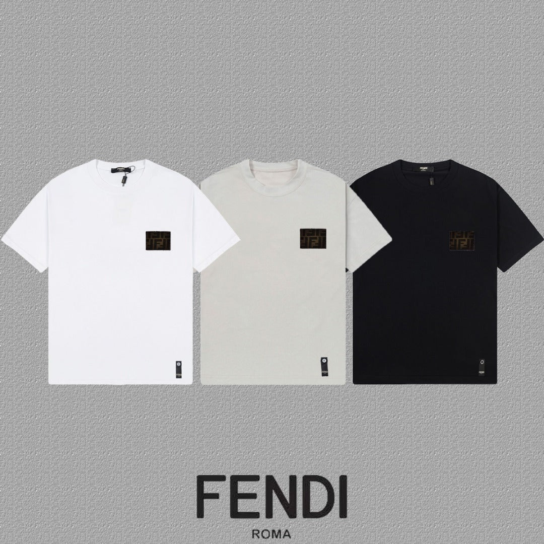Fendi 2026 Men's Short-Sleeve T-Shirt Cotton 806093
