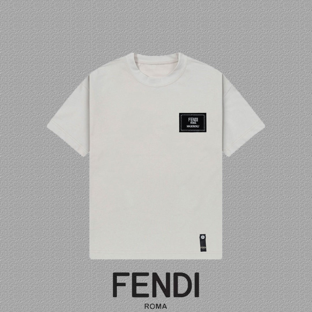 Fendi 2026 Men's Short-Sleeve T-Shirt Cotton 806102