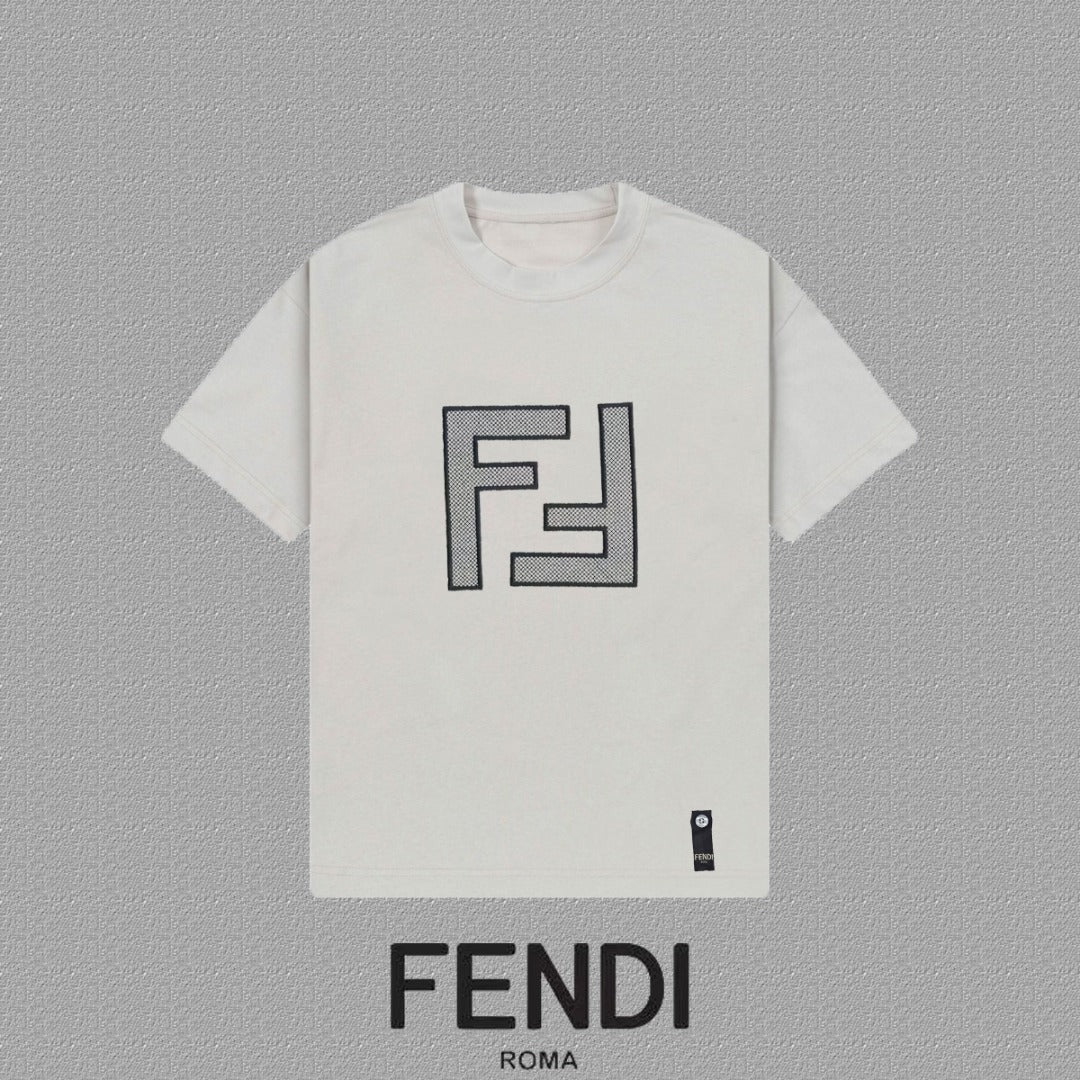 Fendi 2026 Men's Short-Sleeve T-Shirt Cotton 805948