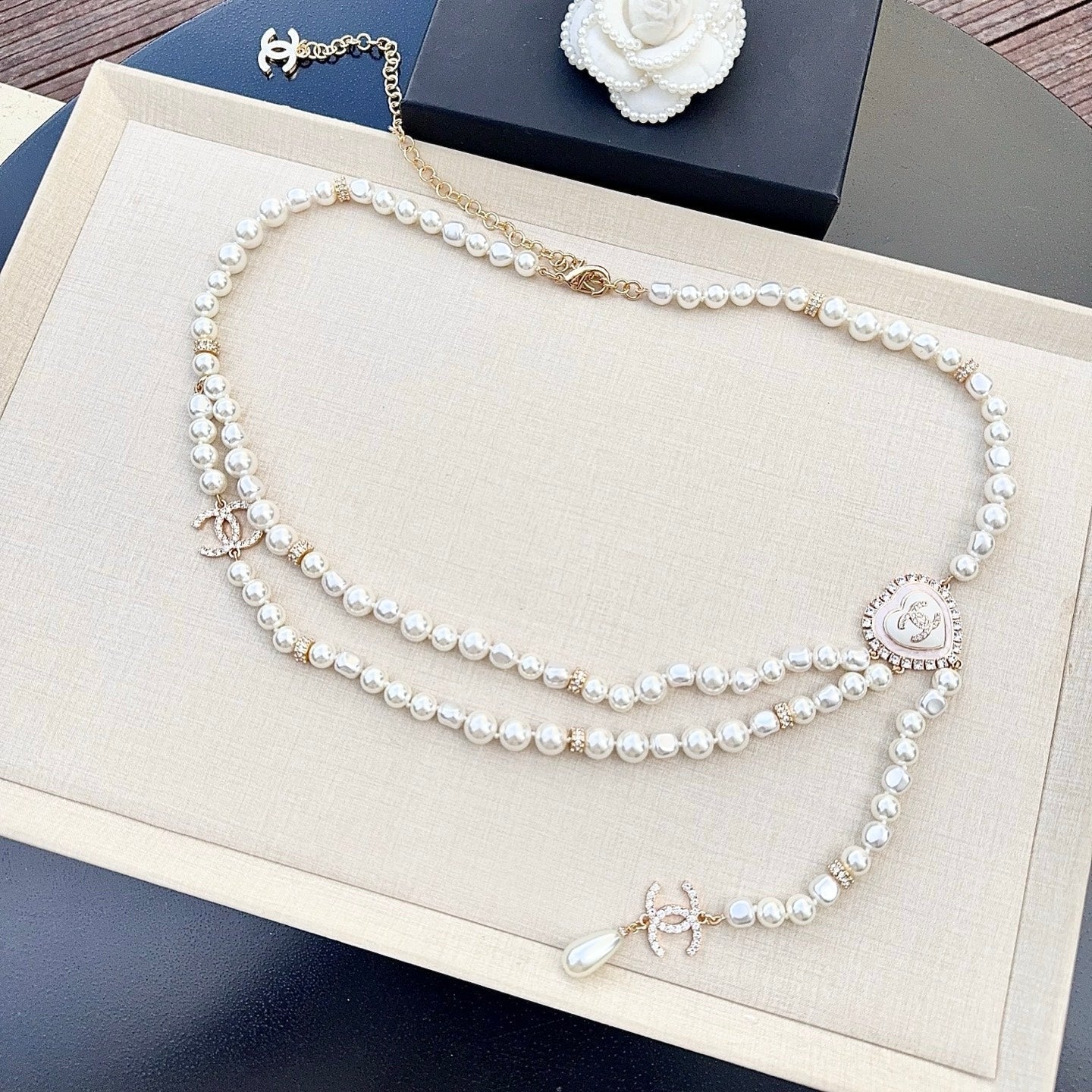 Chanel 2026 Spiral Bow Waist Chain Belt
