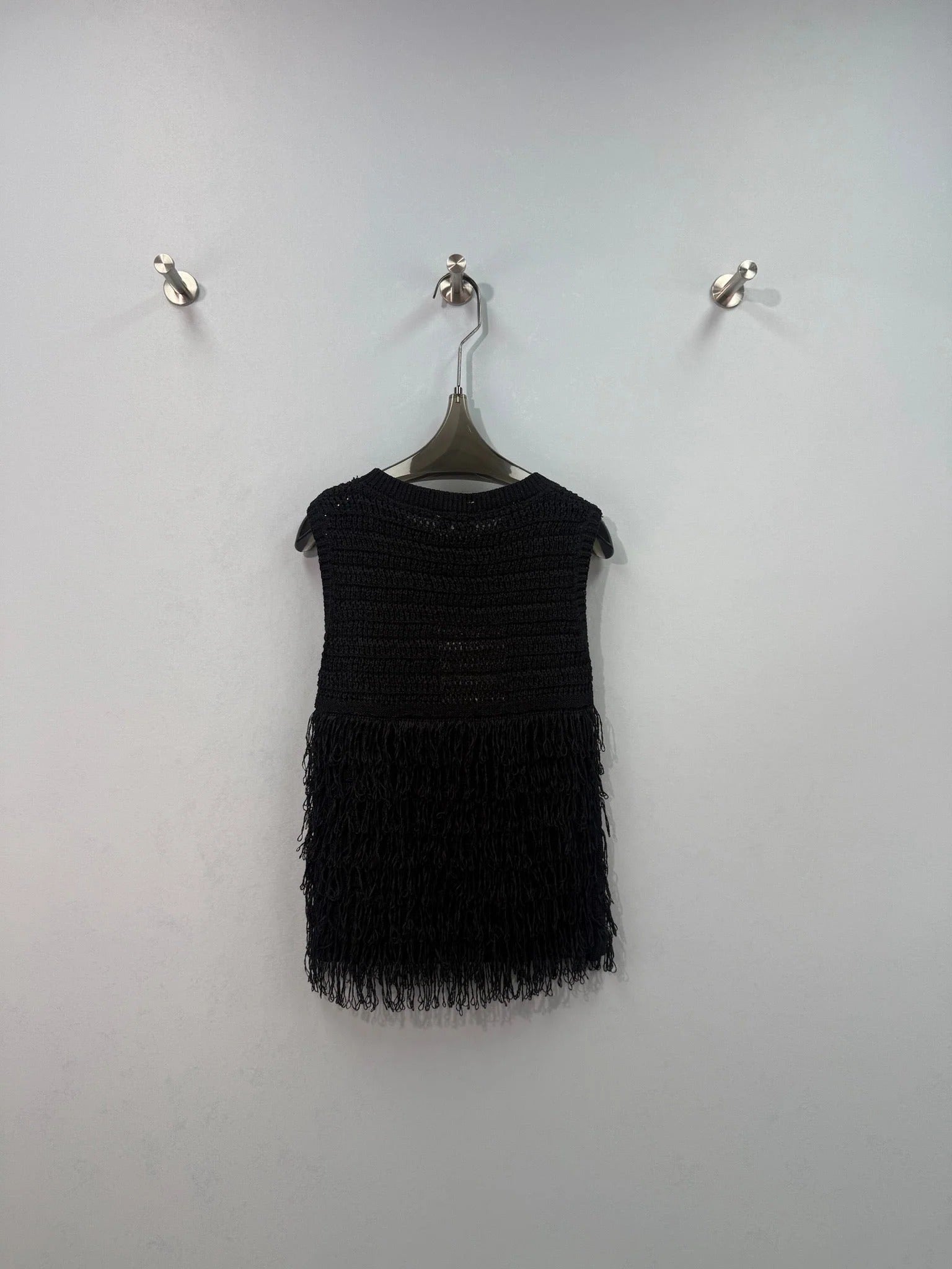 Chanel Vest Black in Nitrile Cotton 282522