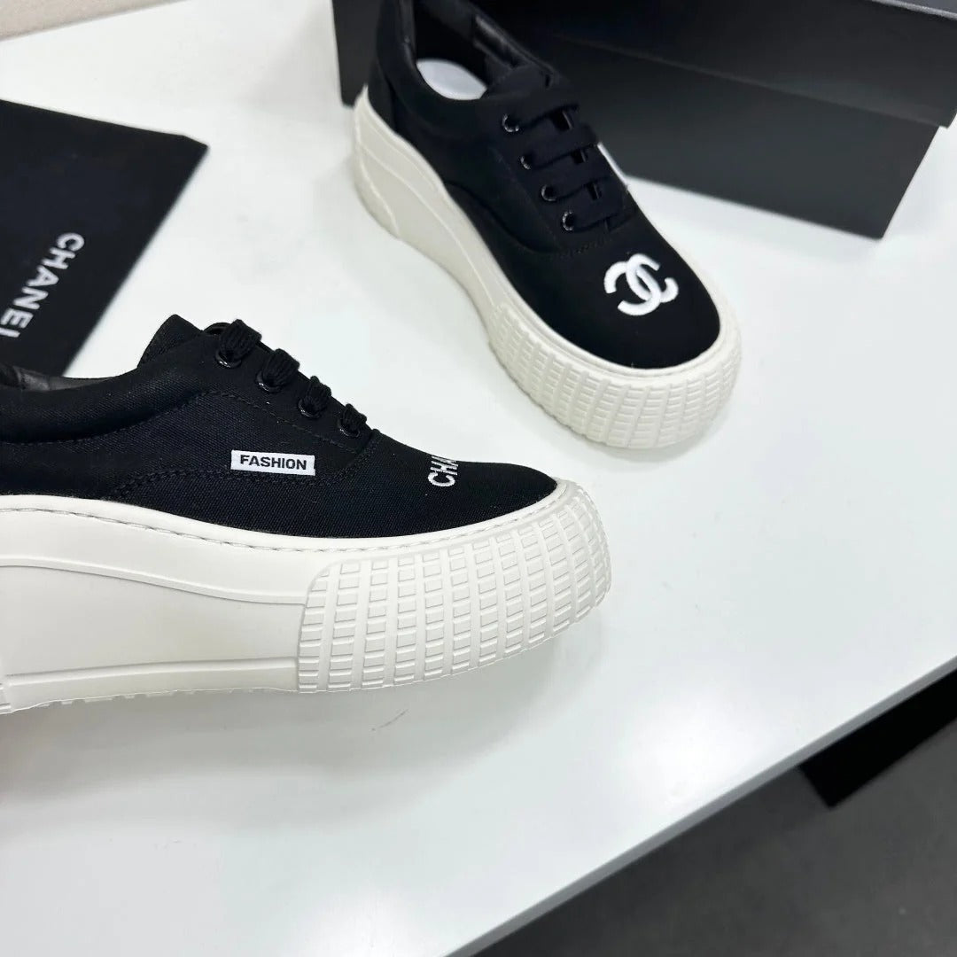 Chanel 2026 Platform Sneakers Fabric 985831