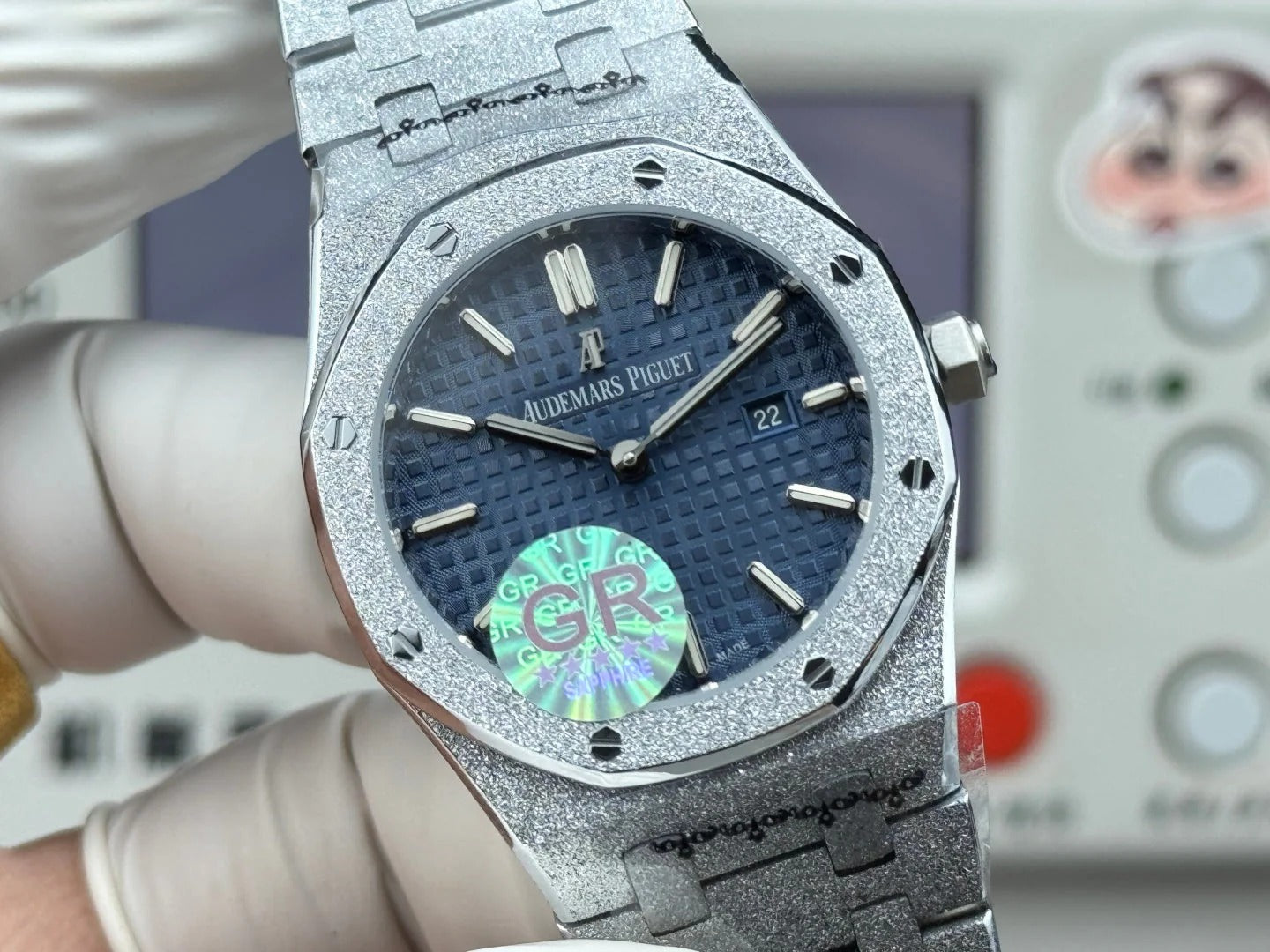 Audemars Piguet Royal 33mm Blue Dial White Gold Case