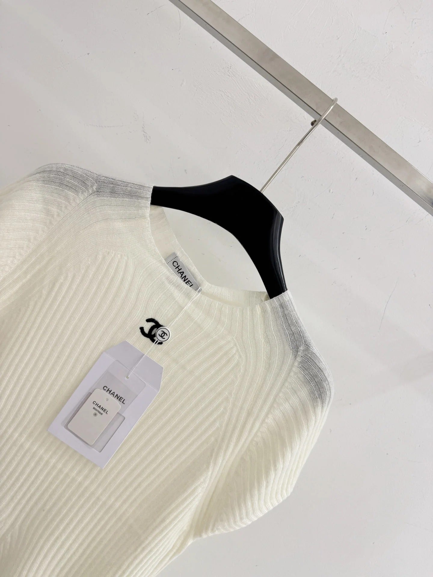 Chanel 2026 Short-Sleeve Shirt Wool 732780