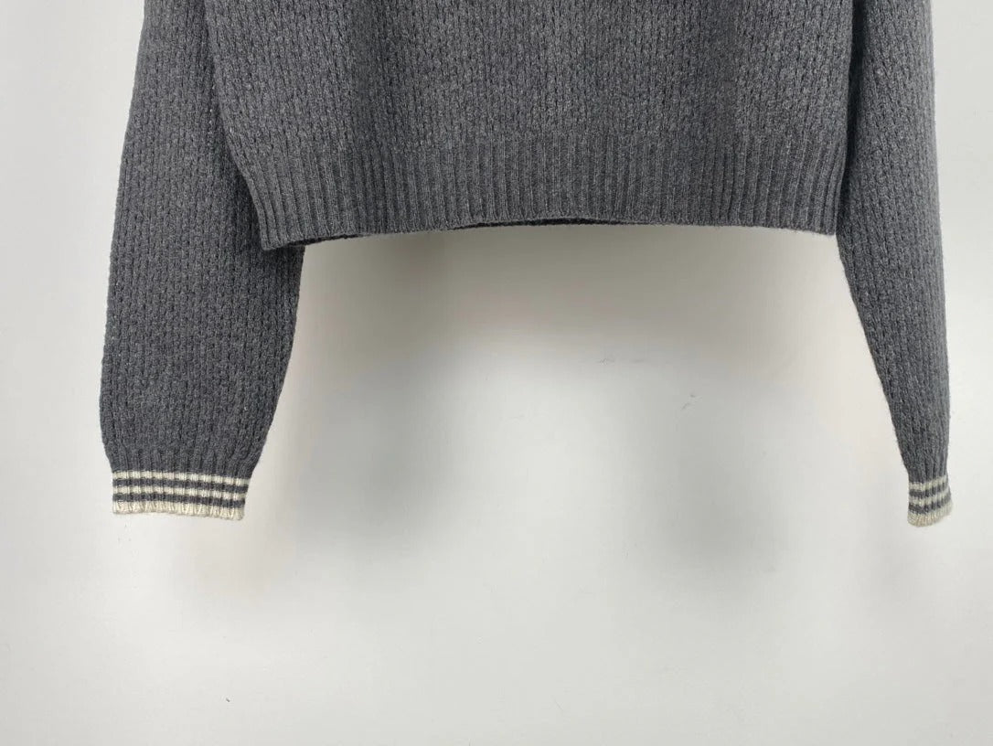MIUMIU TOP AND SKIRT SET STYLE 373