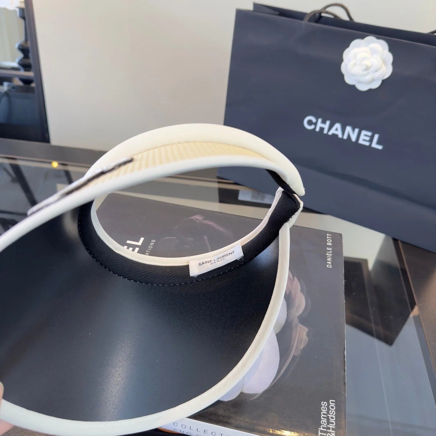 Chanel Visor Bucket Hat 412981