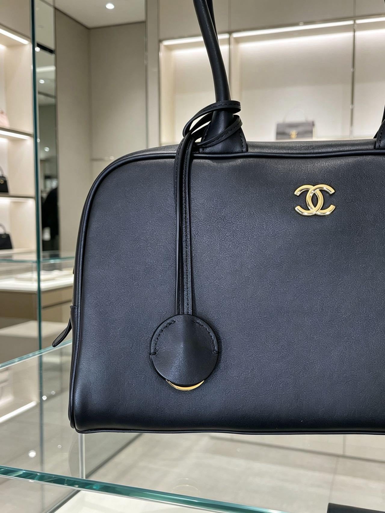 Chanel 2026 Bowling Bag 29cm Multicolors Calfskin