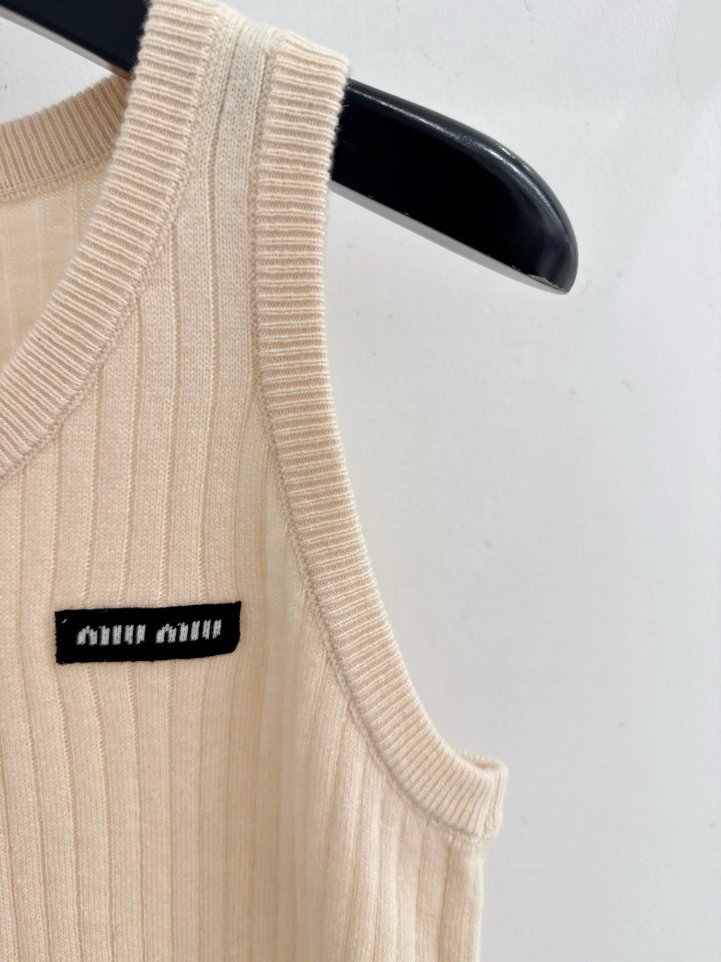MiuMiu 2026 Knit Vest Wool 647897
