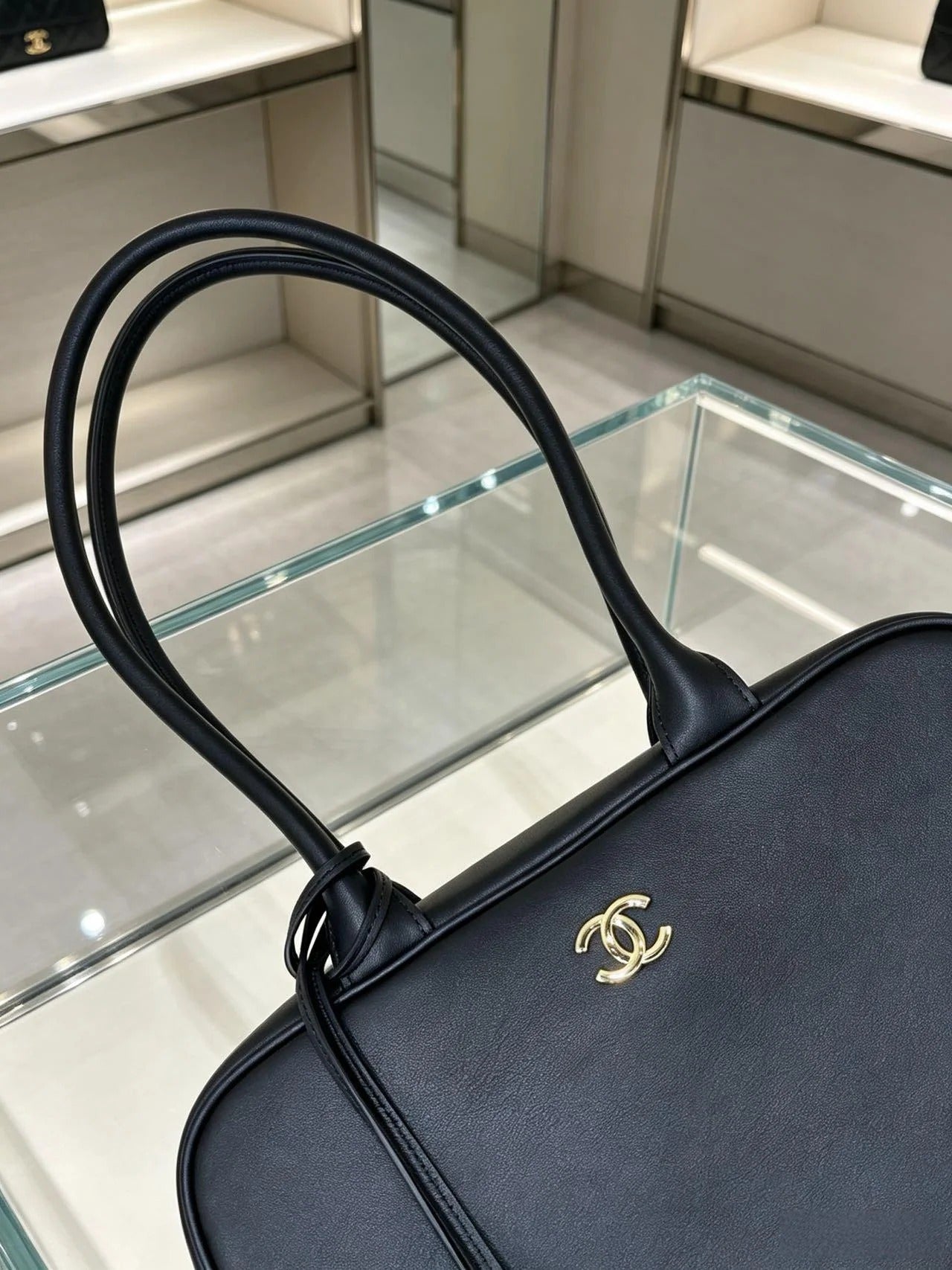 Chanel 2026 Bowling Bag 29cm Multicolors Calfskin
