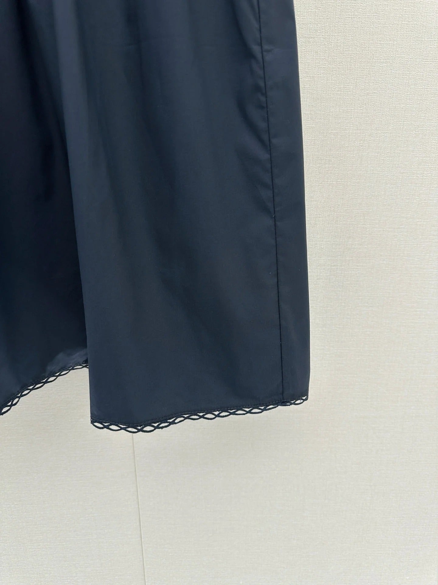 MiuMiu 2026 Sleeveless Dress Navy Green Cotton 648450
