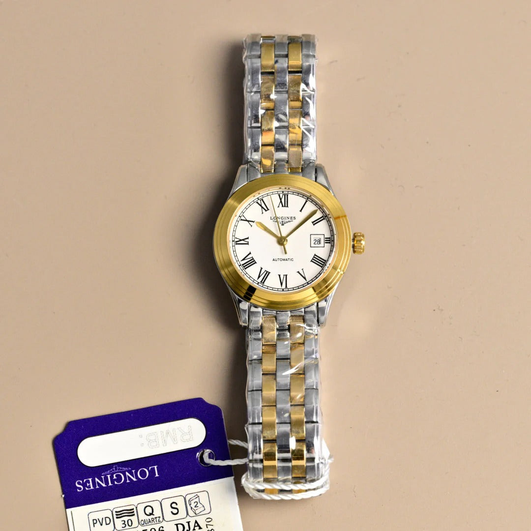 Longines Flagship 28mm Stainless Steel Gold Case